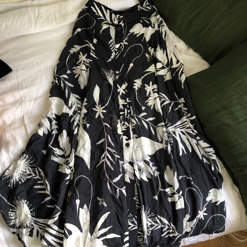 H&M floral skirt